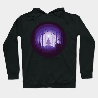 Christmas in the woods Hoodie